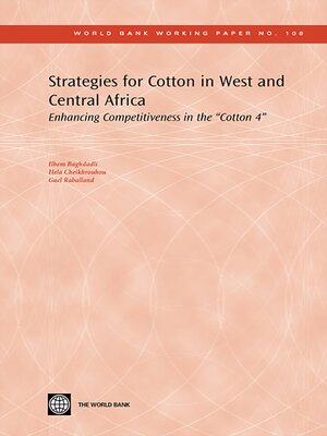 cover image of Strategies for Cotton in West and Central Africa